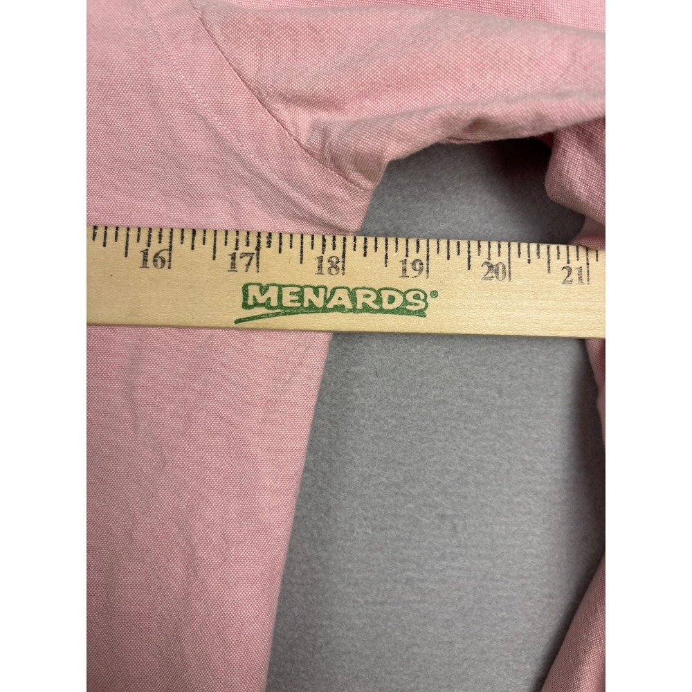 Ralph Lauren Slim Fit Stretch Oxford Shirt Small Pink Button Down Flesh Pony - Picture 8 of 10